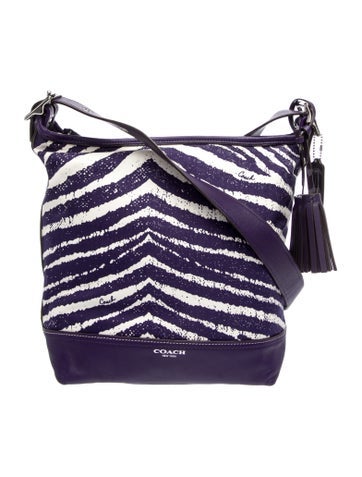 Coach Canvas Shoulder Bag