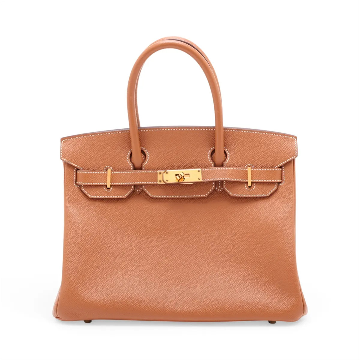 Hermès Birkin 30 Le Tournay Veau Epsom Gold Gold Metal Fittings