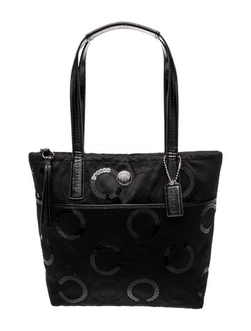 Coach Leather Evening Bag