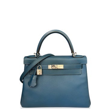 Epsom Leather Kelly 28