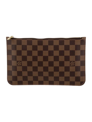 Louis Vuitton Damier Ebene Neverfull Pouch