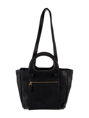 Max Mara Leather Top Handle Bag