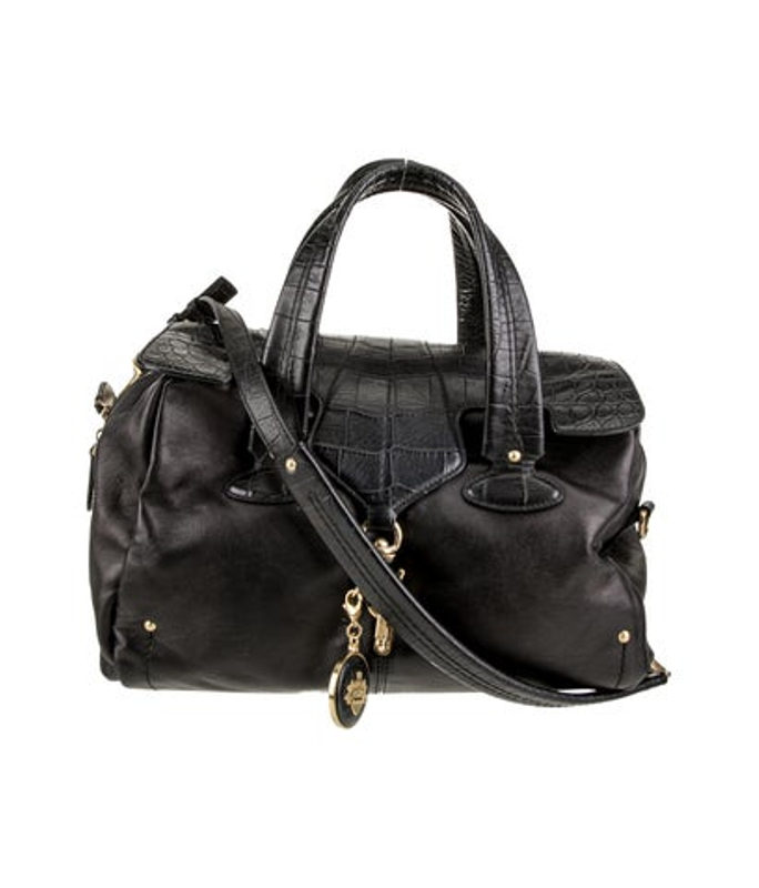 Bally Leather Top Handle Bag