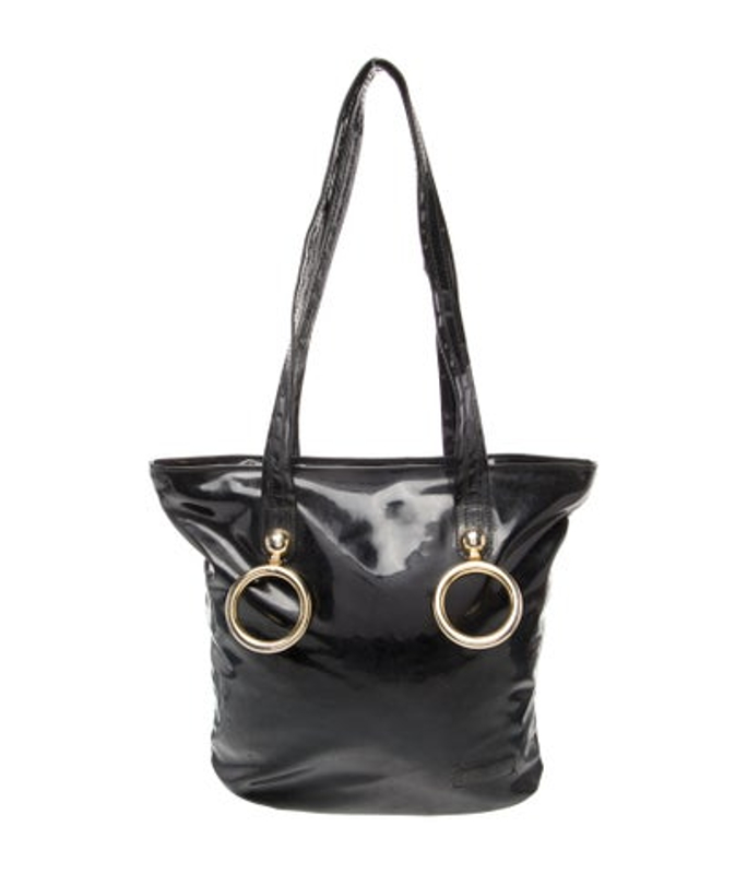 Moschino Patent Leather Shoulder Bag