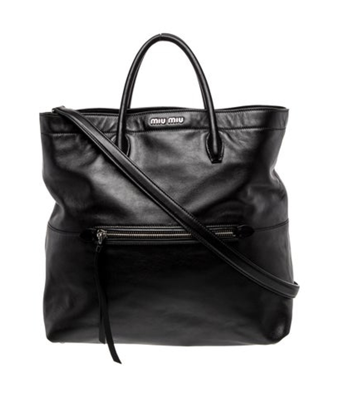 Miu Miu Miu Leather Bucket Bag