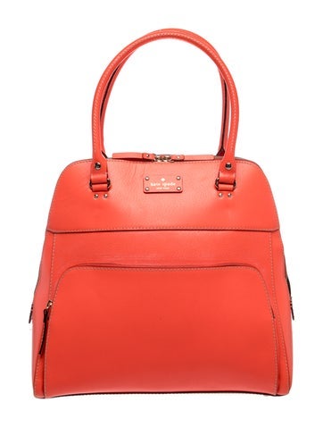 Leather Top Handle Bag