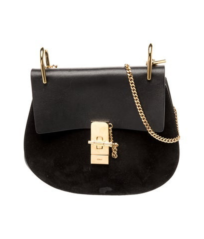Chloe Leather Drew Crossbody Bag
