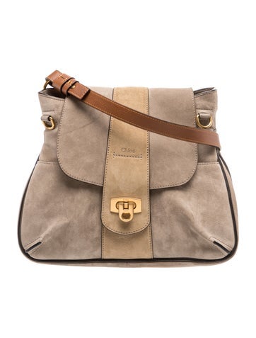 Suede Shoulder Bag