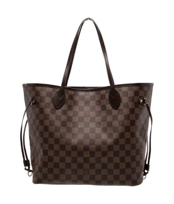 Louis Vuitton Vuitton Damier Ebene Neverfull W Pouch Mm