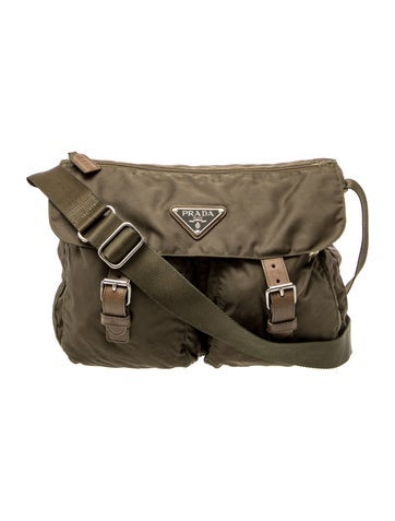 Tessuto Nylon Messenger Bag