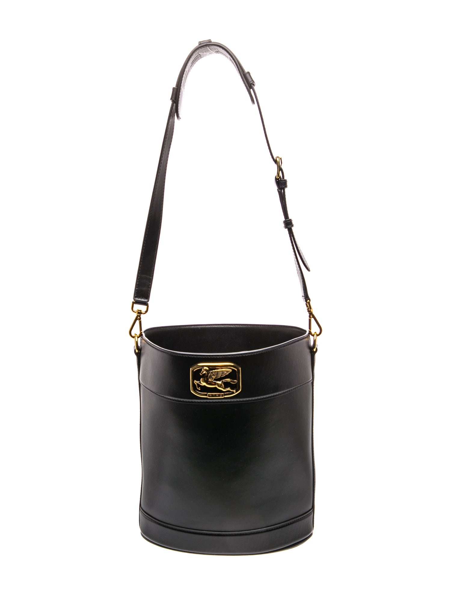 Leather Bucket Bag