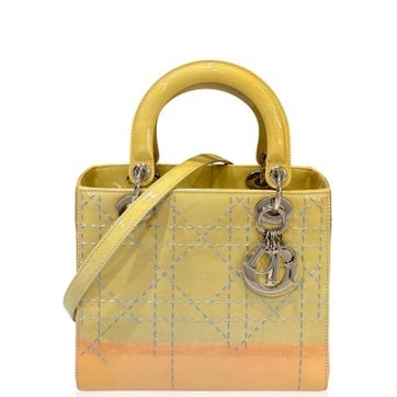Patent Leather Lady Dior Medium