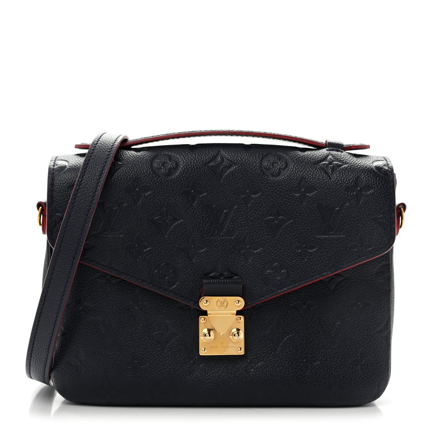 Louis Vuitton Empreinte Pochette Metis Marine Rouge