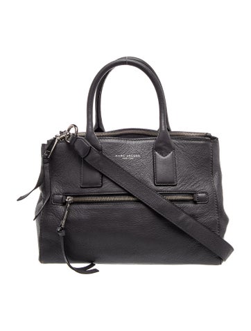 Leather Top Handle Bag