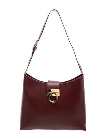 Ferragamo Leather Shoulder Bag