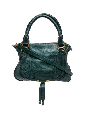 Leather Marcie Shoulder Bag Medium