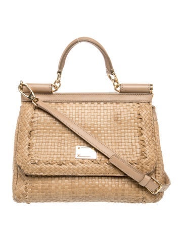 Dolce & Gabbana Leather Top Handle Bag