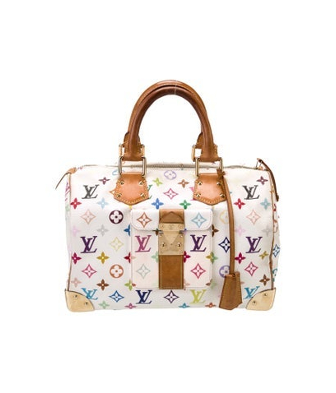 Louis Vuitton Vuitton Multicolore Monogram Speedy 30