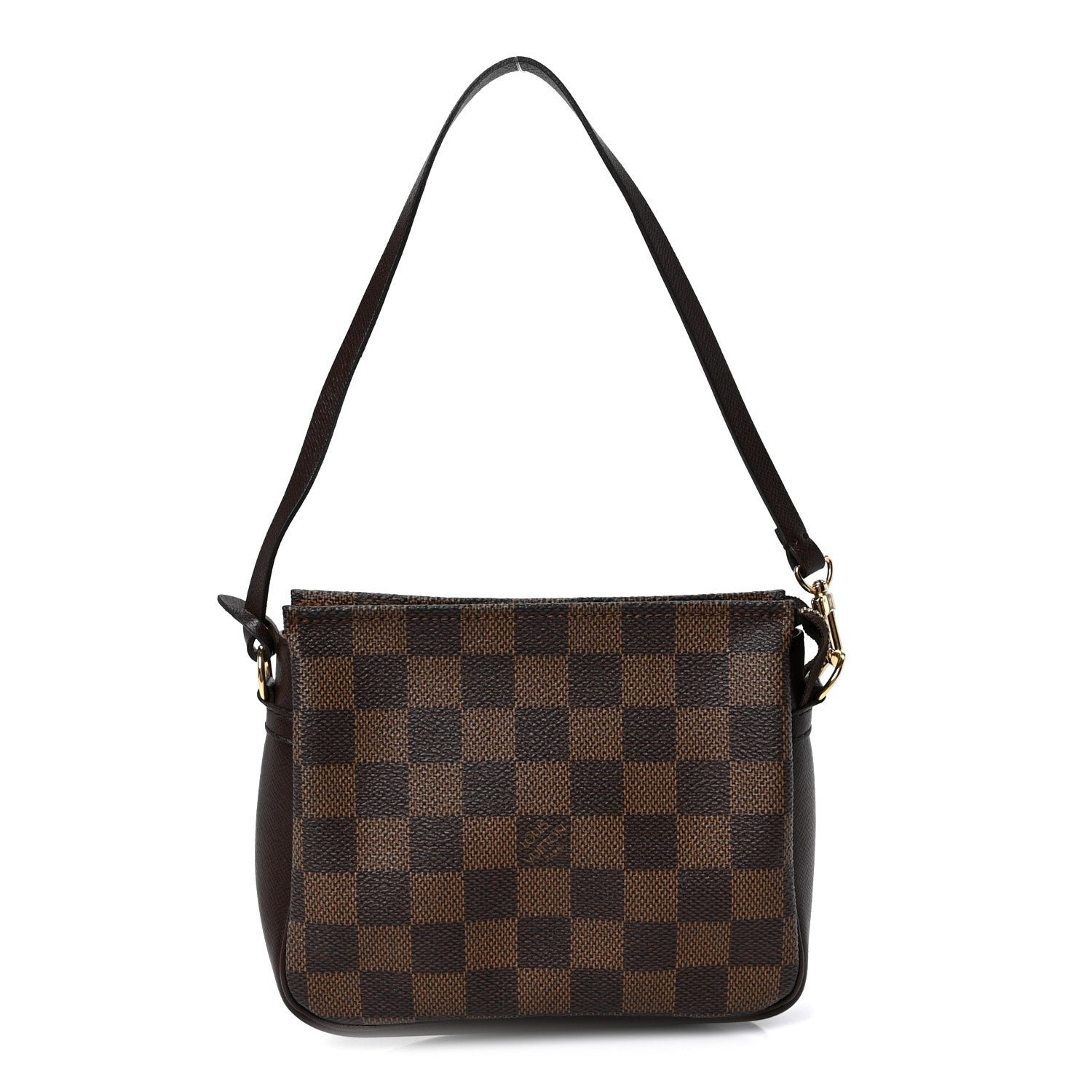 Louis Vuitton Damier Ebene Trousse Make Up Bag Pochette