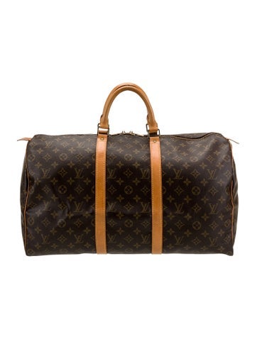Louis Vuitton LV Monogram Keepall 50 Vintage