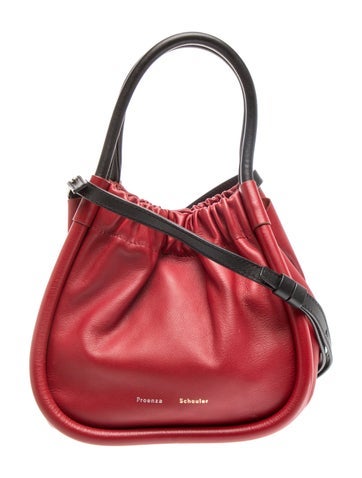 Leather Top Handle Bag