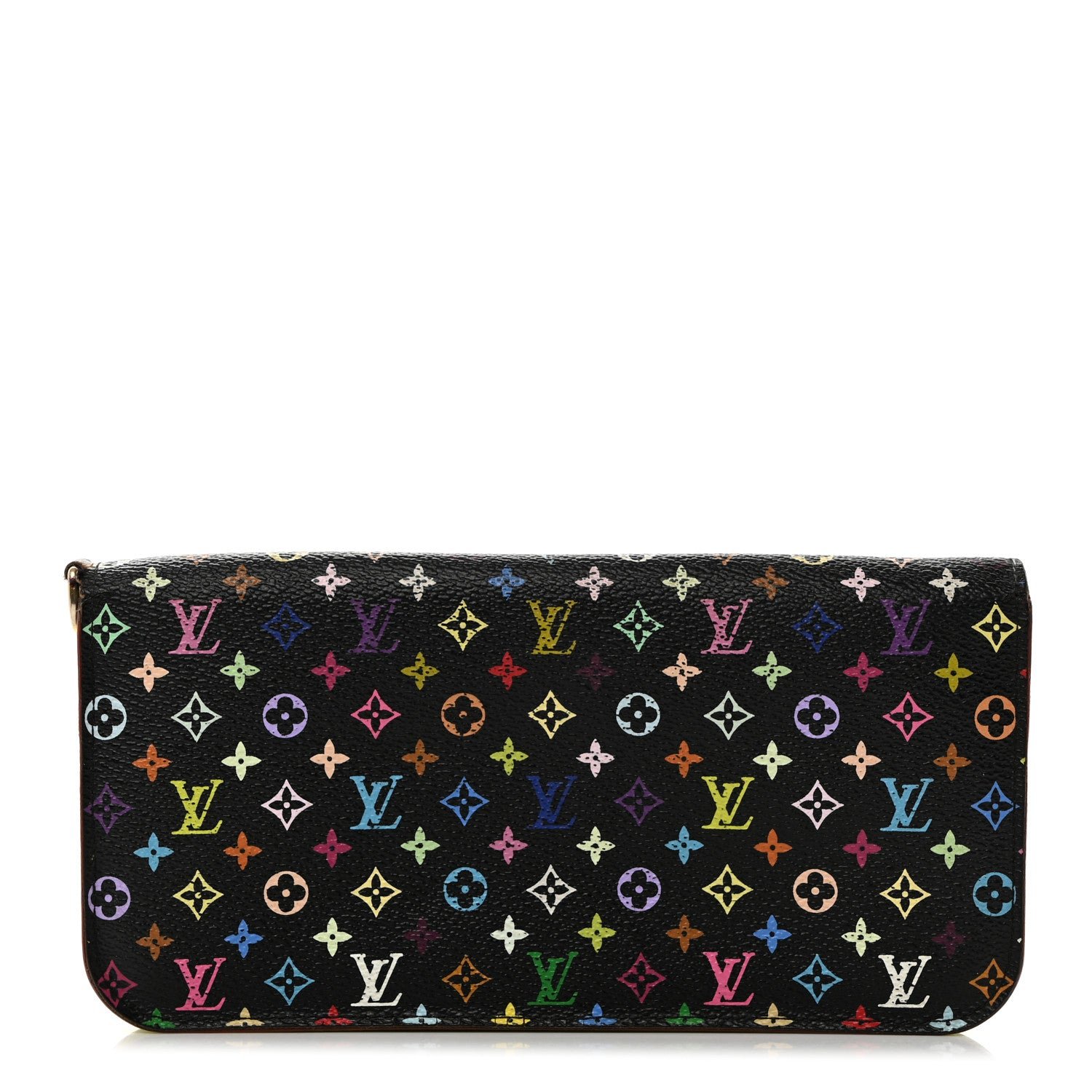 Louis Vuitton Monogram Multicolor Insolite Wallet Black Pistache