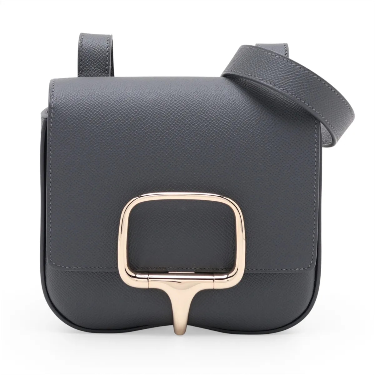 Hermès Della Cavalleria Veau Epsom Grimisty Gold Metal Fittings