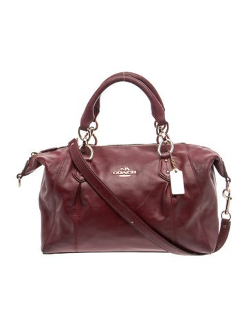 Leather Top Handle Bag