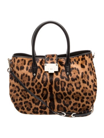 Ponyhair Top Handle Bag
