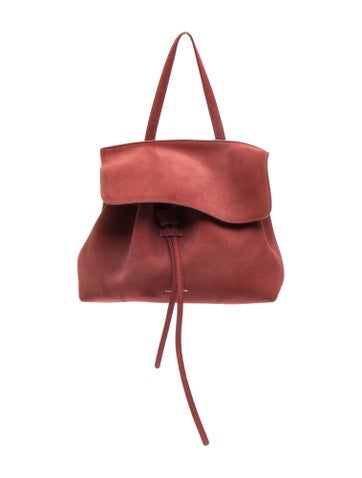 Mansur Gavriel Suede Top Handle Bag