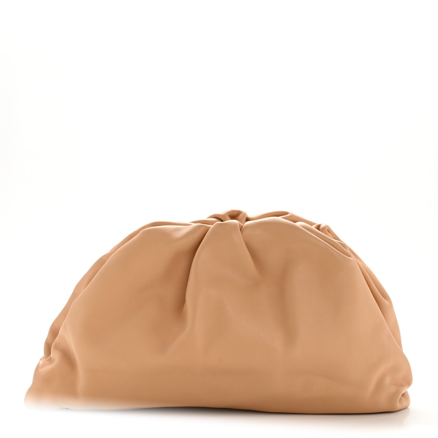 Bottega Veneta Calfskin Teen Pouch Almond