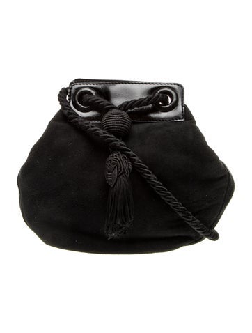 Suede Shoulder Bag Vintage