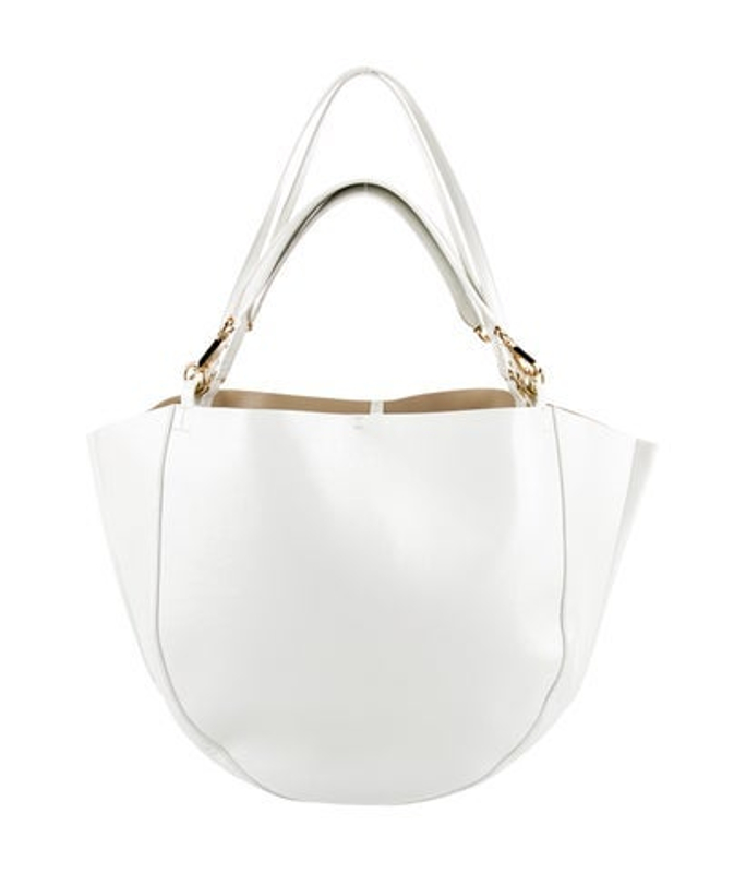 WANDLER Patent Leather Bucket Bag
