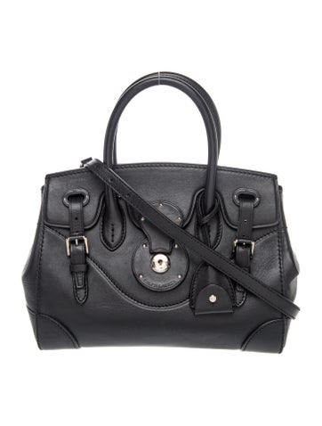 Leather Top Handle Bag