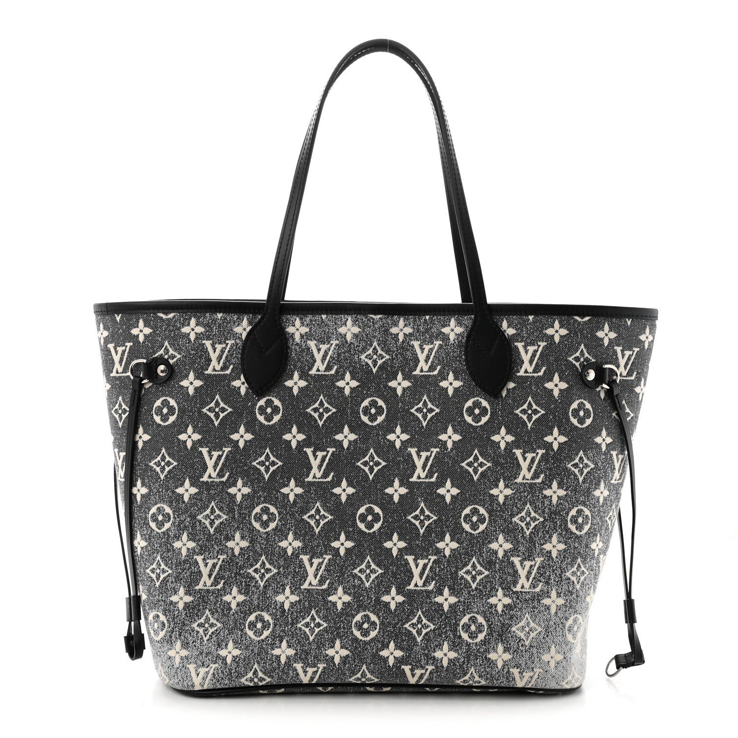 Louis Vuitton Denim Monogram Jacquard Neverfull MM Grey