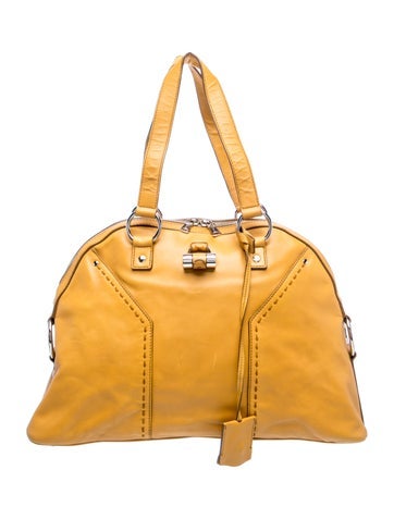 Leather Top Handle Bag