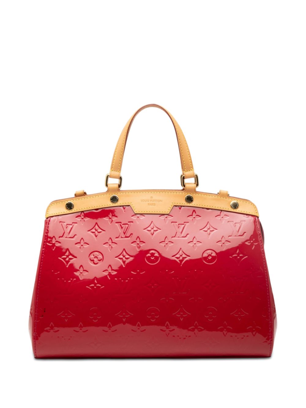 2012 Monogram Vernis Brea MM satchel