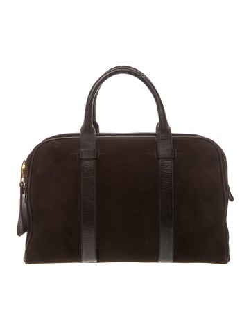 Tom Ford Suede Top Handle Bag