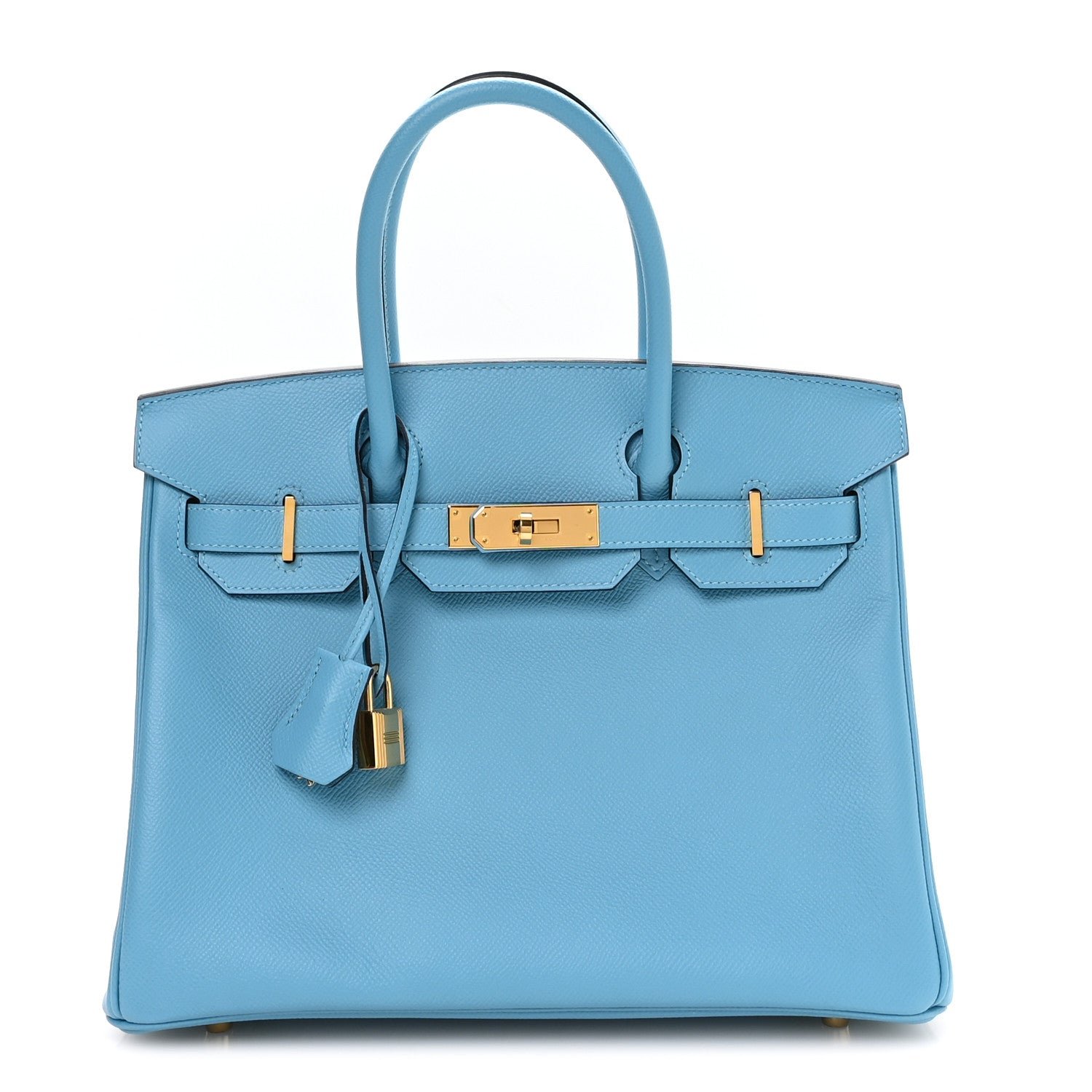 Hermes Epsom Birkin 30 Bleu Du Nord