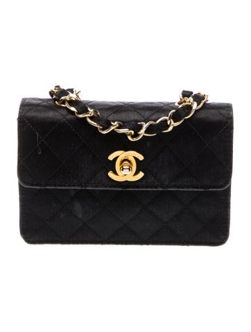 Mini Satin Flap Bag