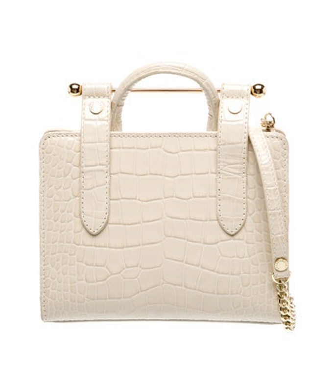 Strathberry Leather Top Handle Bag