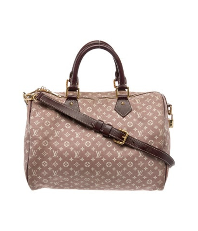 Louis Vuitton Vuitton Monogram Mini Lin Speedy Bandouliere 30 Vintage