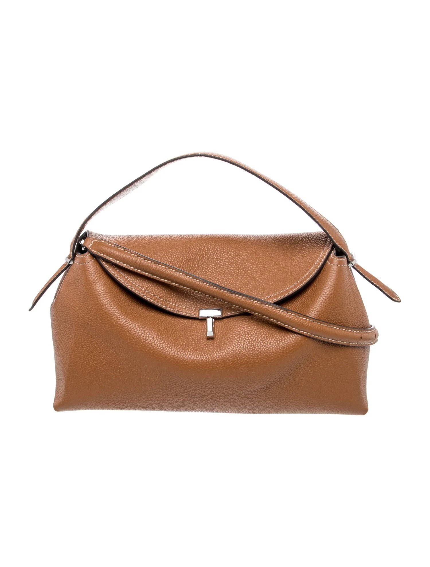 Leather Top Handle Bag