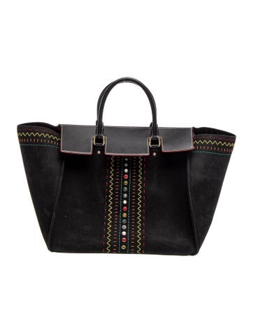 Leather Top Handle Bag