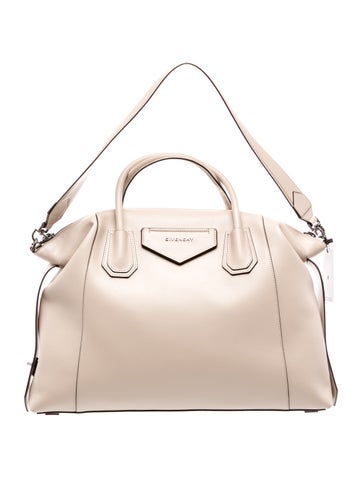 Leather Top Handle Bag