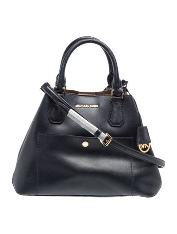 Saffiano Leather Shoulder Bag