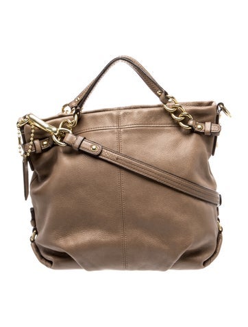 Leather Top Handle Bag