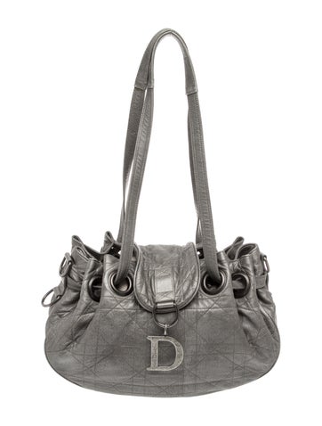 Quilted Cannage Crossbody Bag Vintage