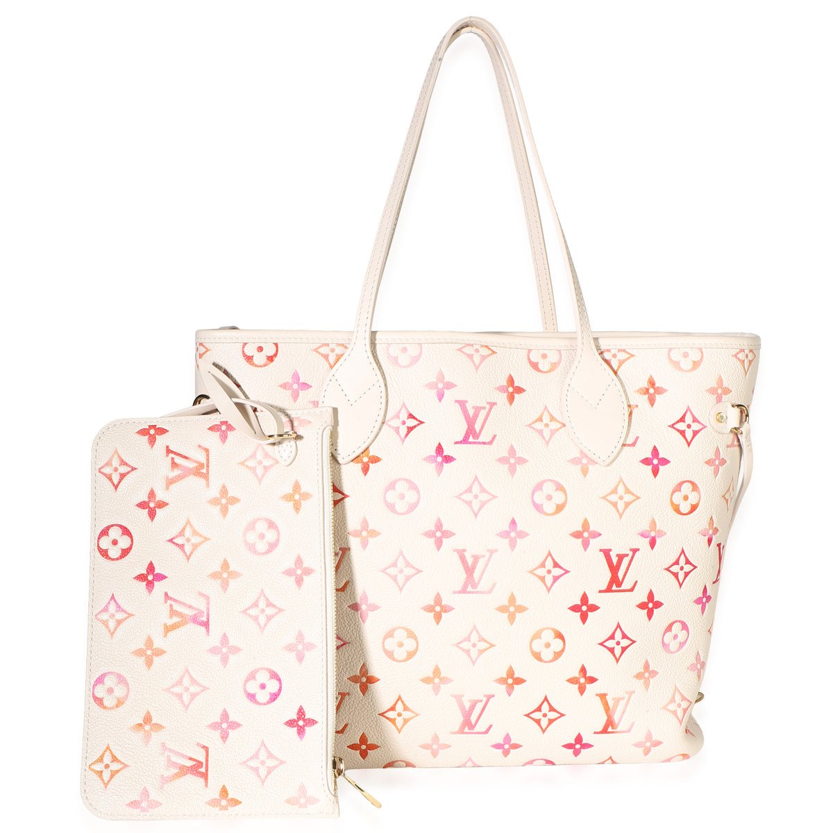 Sunrise Aquarelle Monogram Empreinte Neverfull MM
