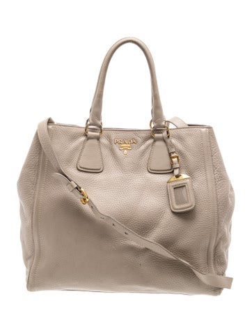 Vitello Daino Leather Top Handle Bag